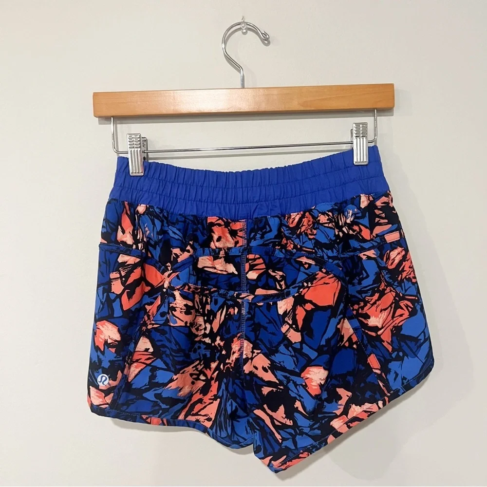 Lululemon Tracker Short IV in Paint Storm Harbor